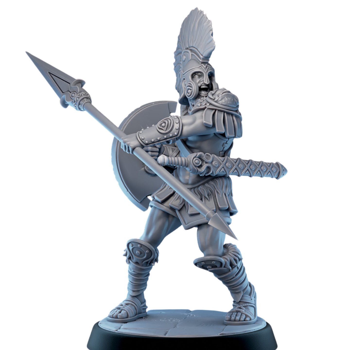 Lykon, The Warden of the Fluted Gate – Eulyssian Warrior - Image 2