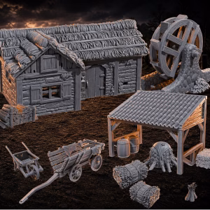 Savage Frontier – Outpost & Farm House