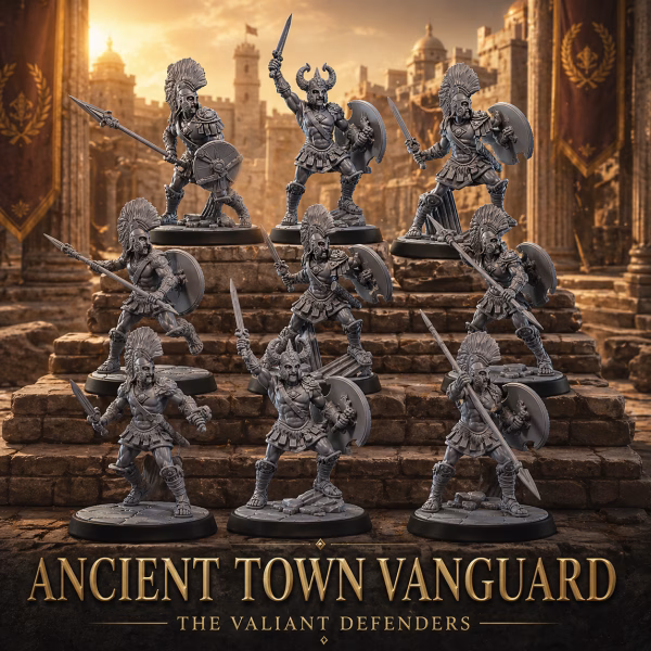 Ancient Town Vanguard - The Valiant Defenders Collection
