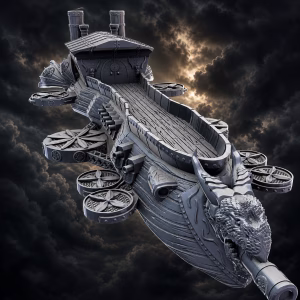 The Cineri - Cruiser Class Airship