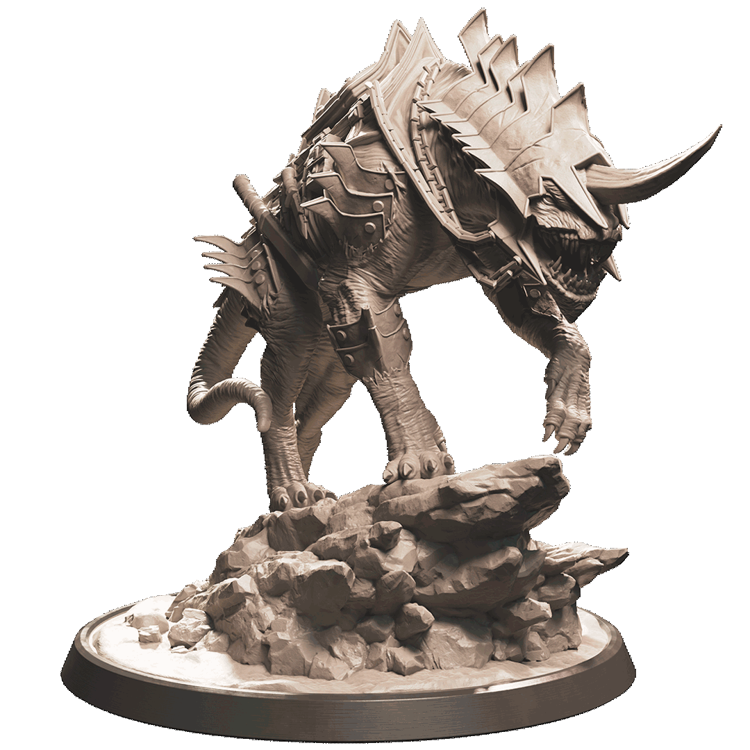 Runic Beast Enforcer - Armored Apex Predator - Image 2