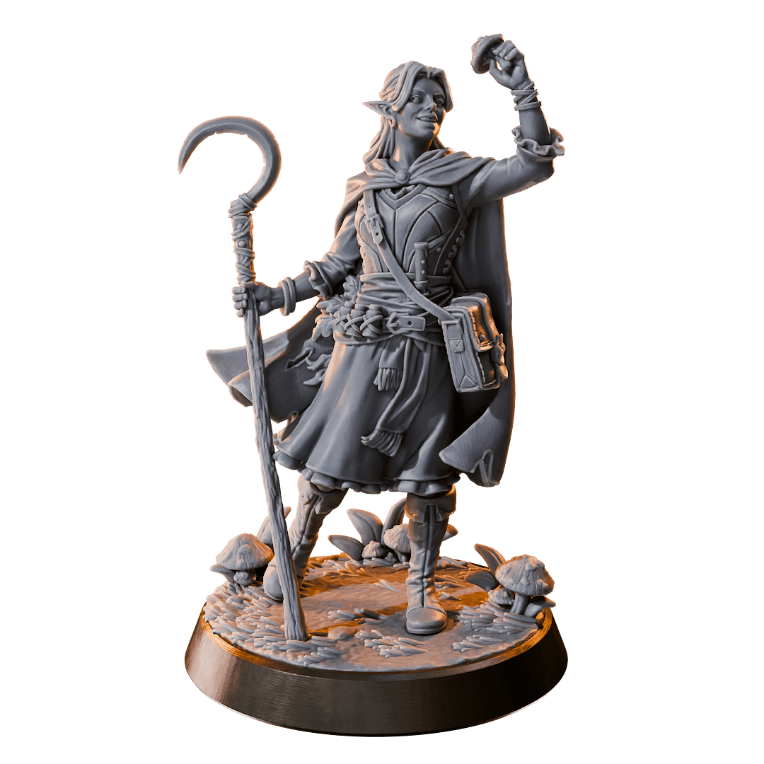 Elf Druidess - The Green Protector - Image 2