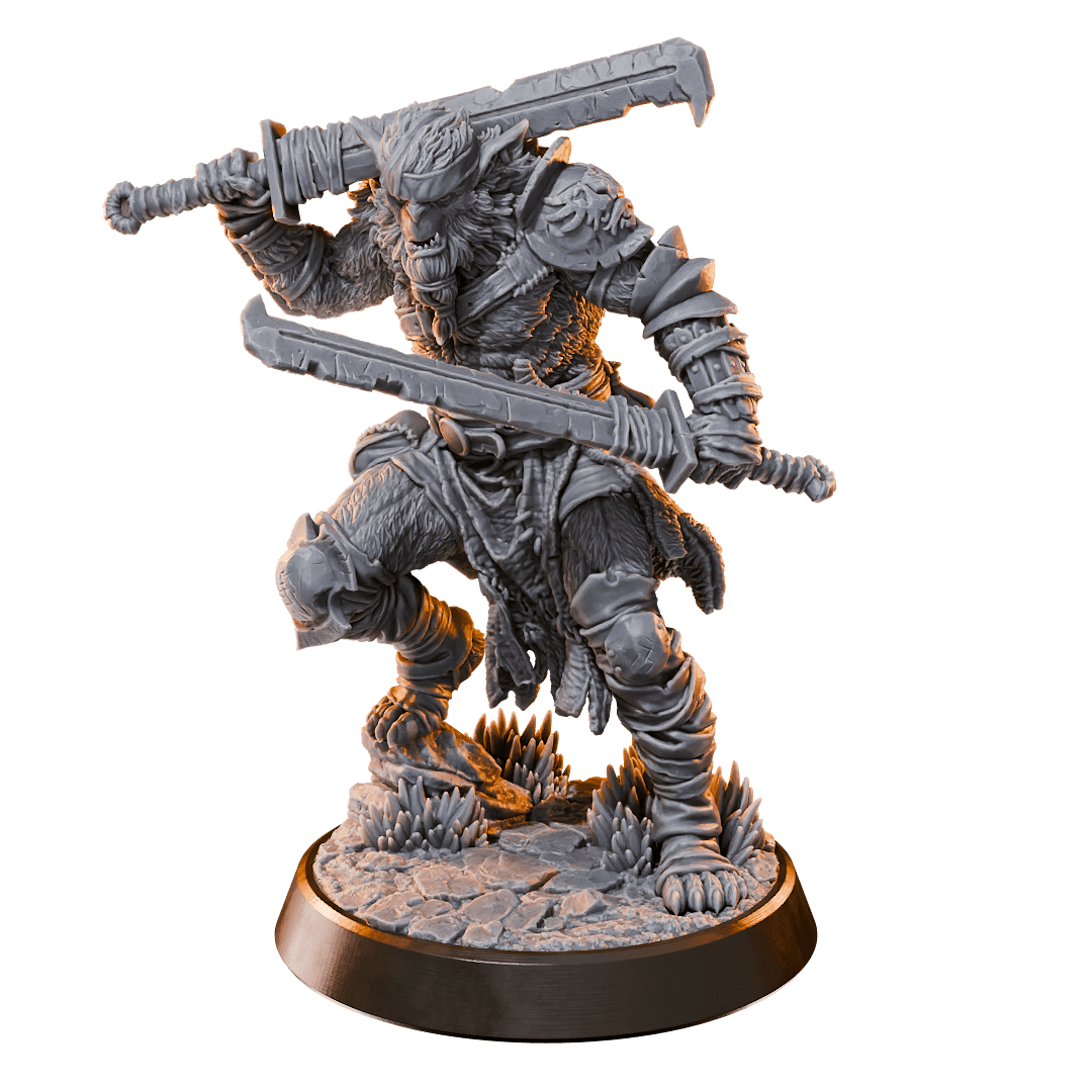 Dual-Wielding Bugbear - The Twin Bladedancer - Image 2