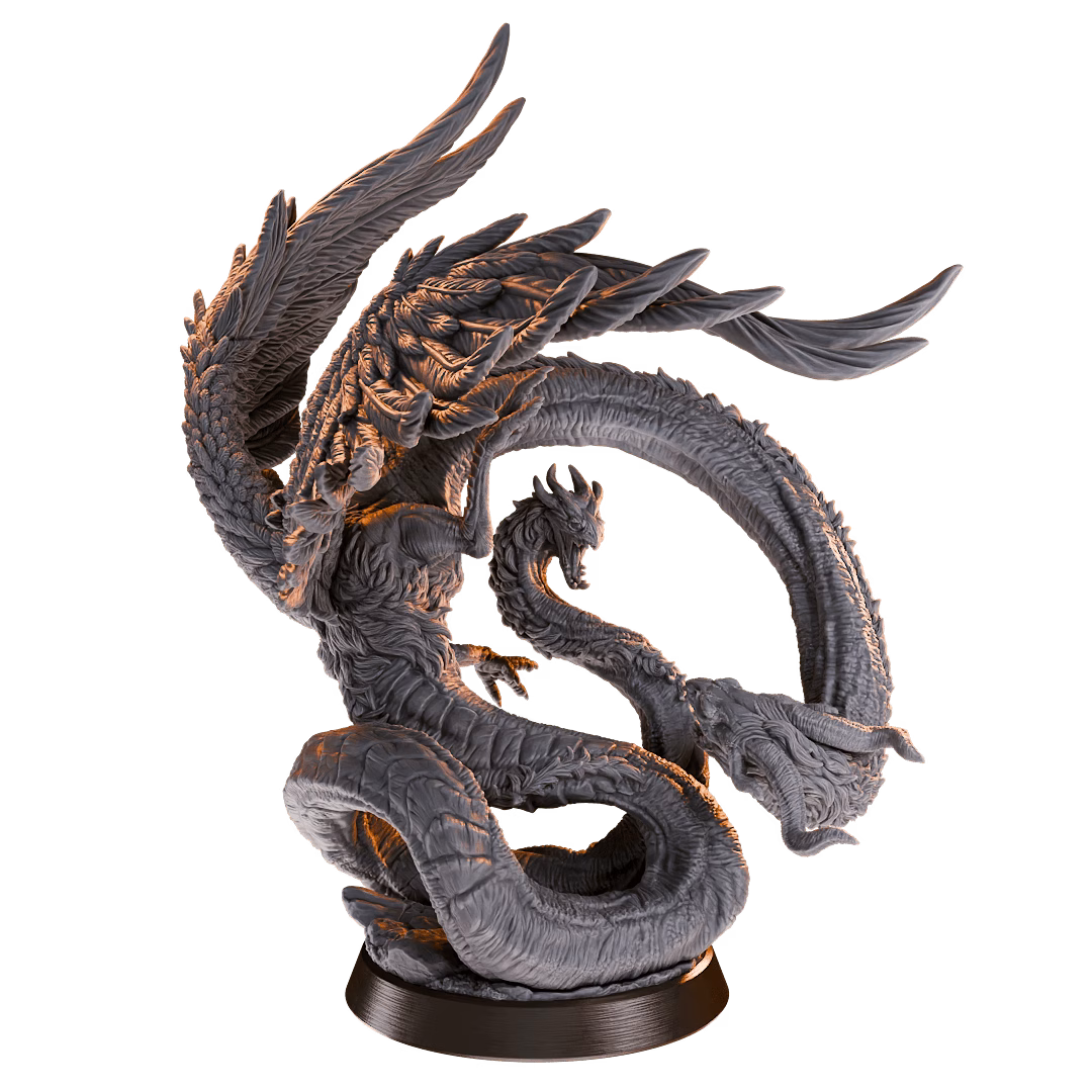 Vethraxis the Eternal – Amphisbaena Twin-Headed Dragon - Image 2