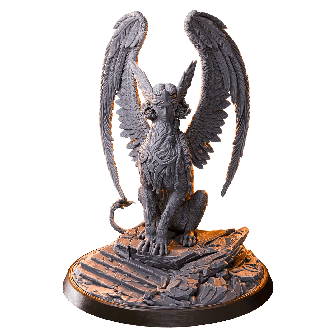 Aurelia, The Onyx Sphinx – Sovereign of the Riddle - Image 2