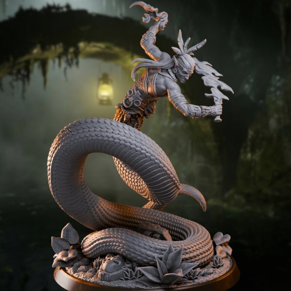 Yuan-ti Bladesinger - Venomous Dancer