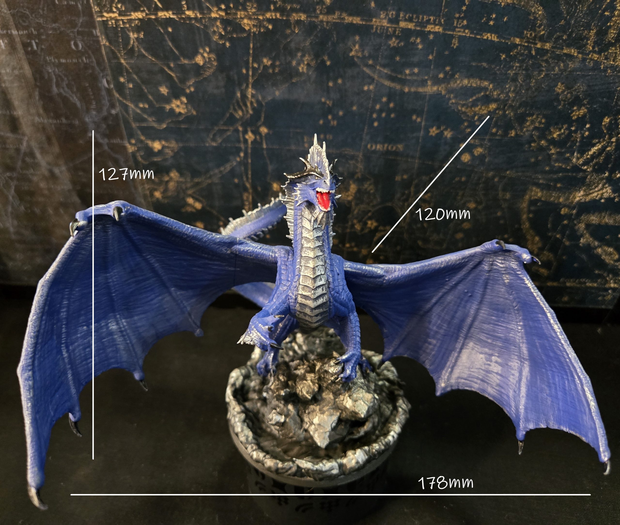 Valthrax the Obsidian Wing - Adult Chromatic Dragon - Image 2