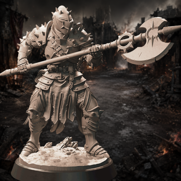 Ironclad Poleaxe Soldier - Advance!