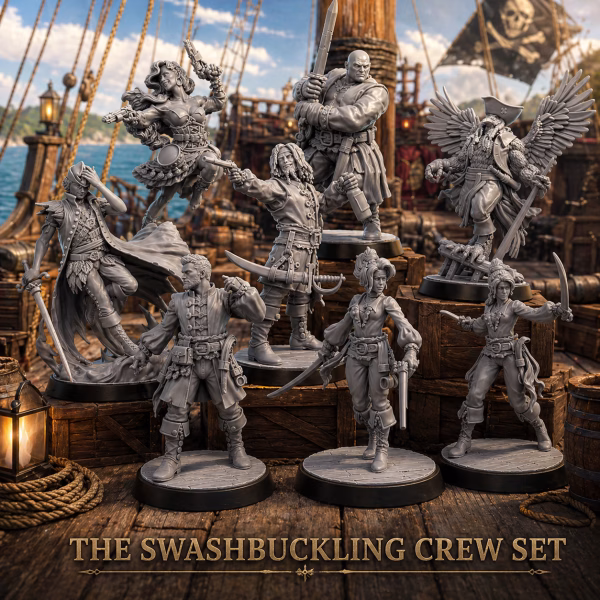 The Tide-Breaker Pirates - The Swashbuckling Crew