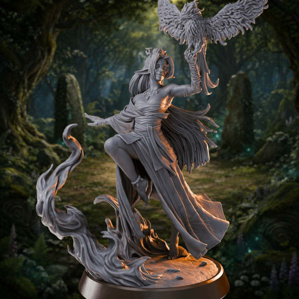 Kinnia Embersong – Firbolg Circle of Wildfire Druid