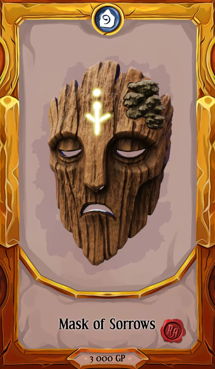 Mask of Sorrows - Life Size Prop - Image 2