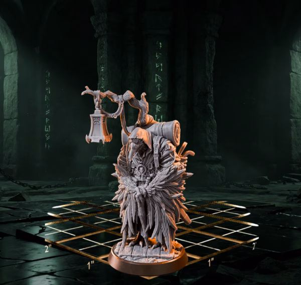 Karkas, the Lantern Bearer — Kenku Beastfolk