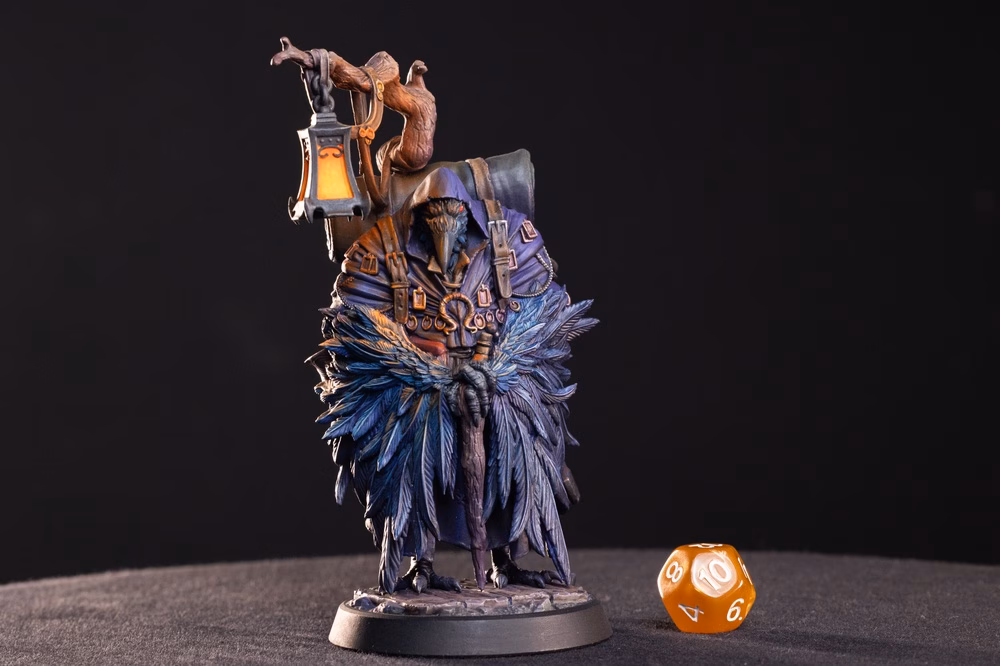 Karkas, the Lantern Bearer — Kenku Beastfolk - Image 3