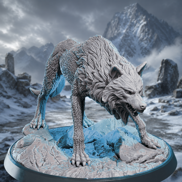 Alpha Dire Wolf — Silverback Beasts