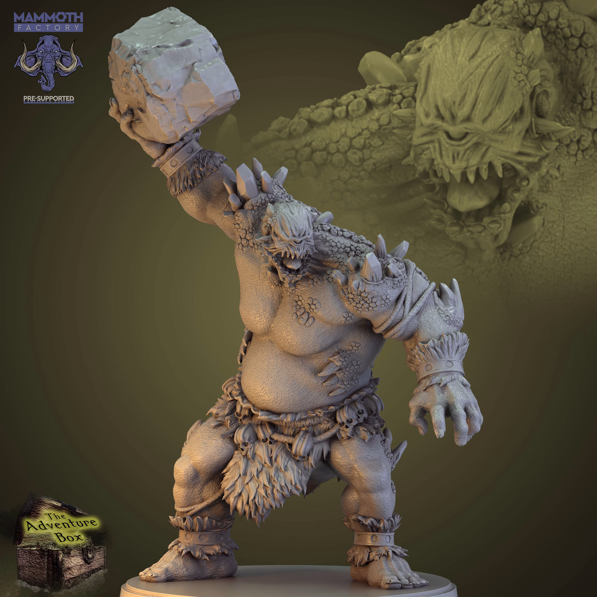 Grok-Marr, the Peak-Cracker — Thunderpeak Cyclops - Image 2