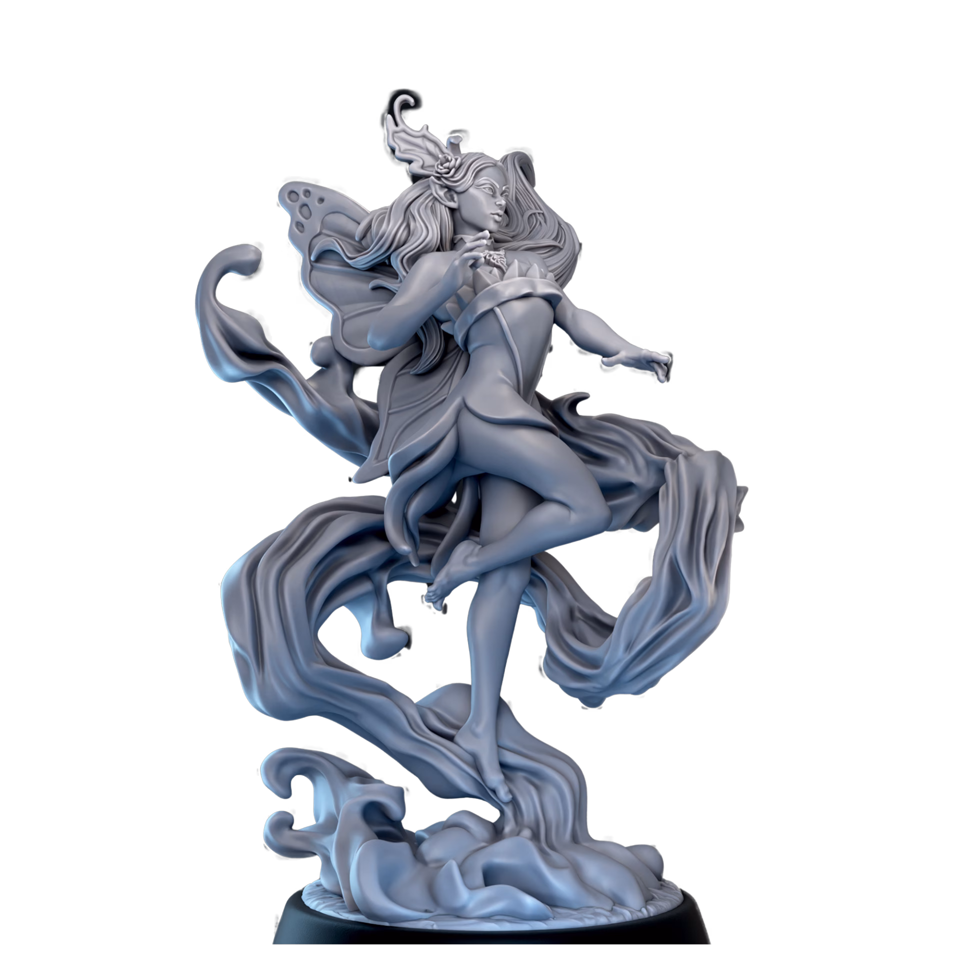 Vespera the Veiled Husk – Shadow Leaf Fairy - Image 2