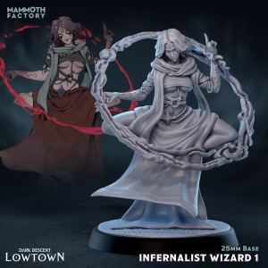 Lucita Vinaro – Infernalist Wizard