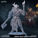 Jhago, Half-Beast Fighter — The Trench Vanguard
