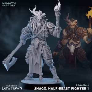 Jhago, Half-Beast Fighter — The Trench Vanguard