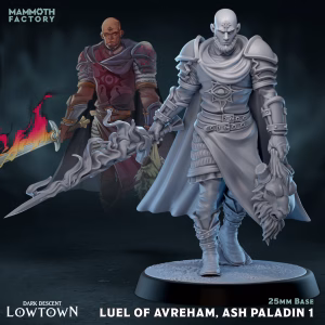 Luel of Avreham, Ash Paladin – The Cinder Crusader