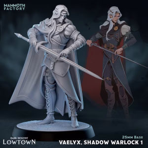 Vaelyx, Shadow Warlock – The Umbral Duelist