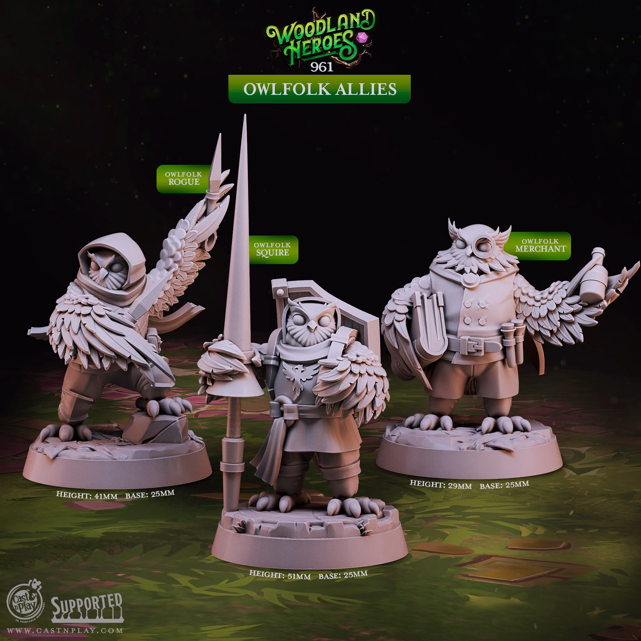 Rootbound Aegis – The Woodland Heroes Collection - Image 3