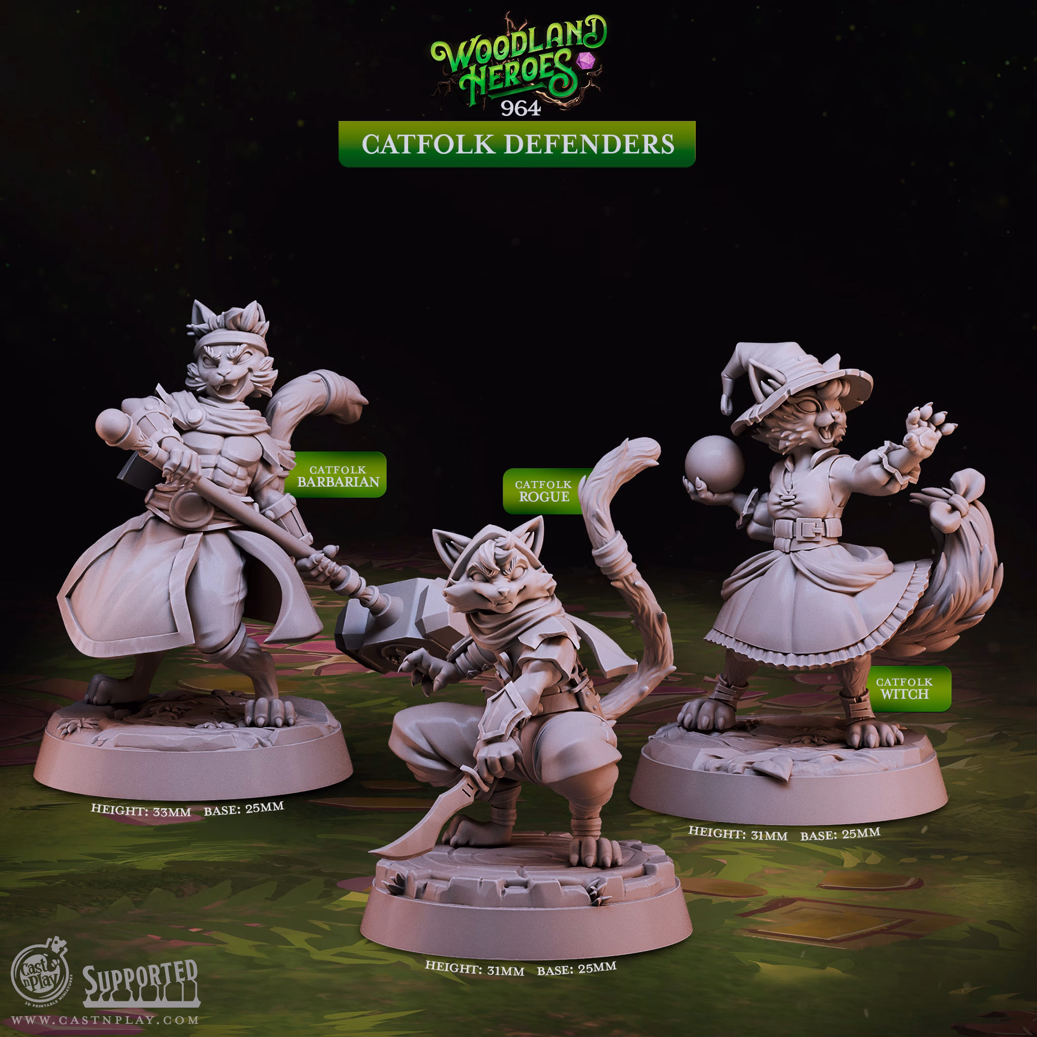 Rootbound Aegis – The Woodland Heroes Collection - Image 6