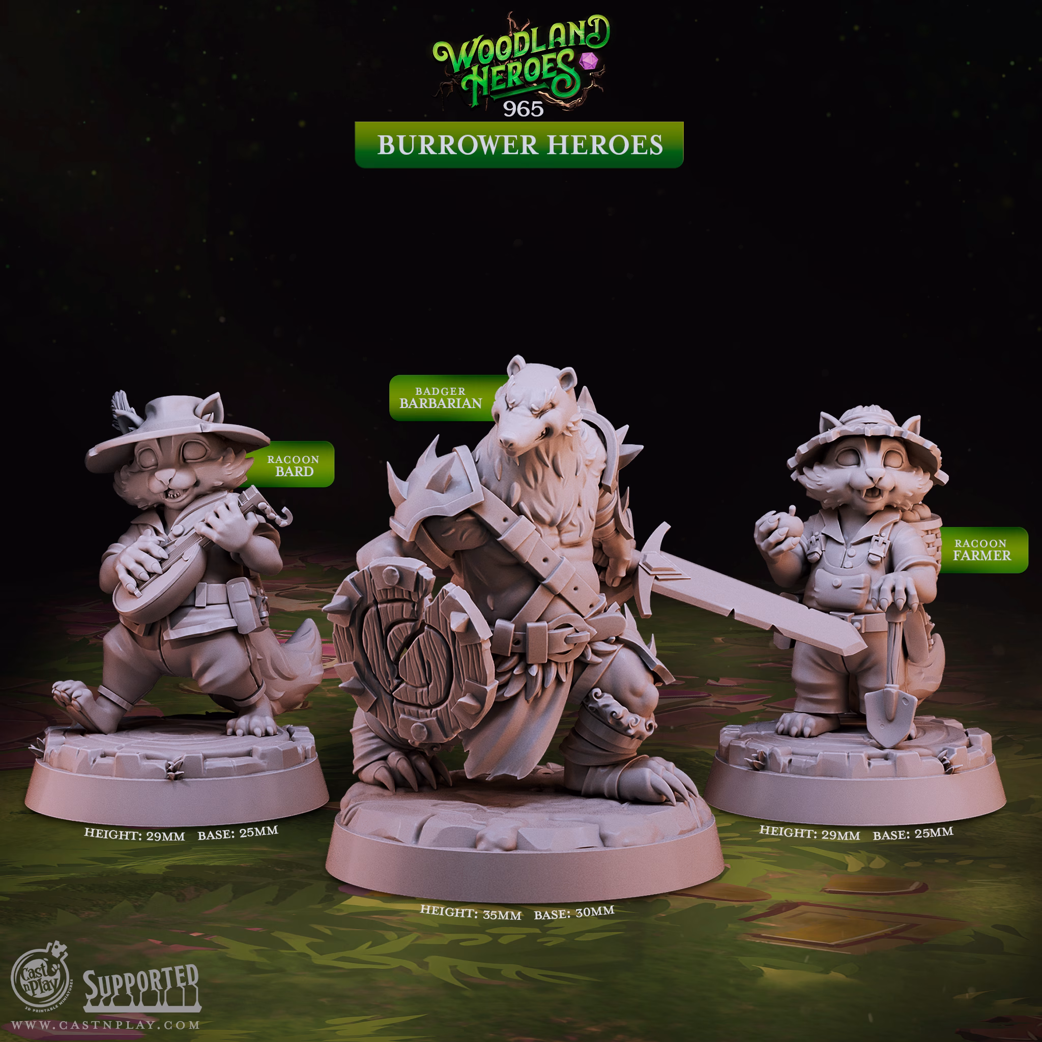 Rootbound Aegis – The Woodland Heroes Collection - Image 7
