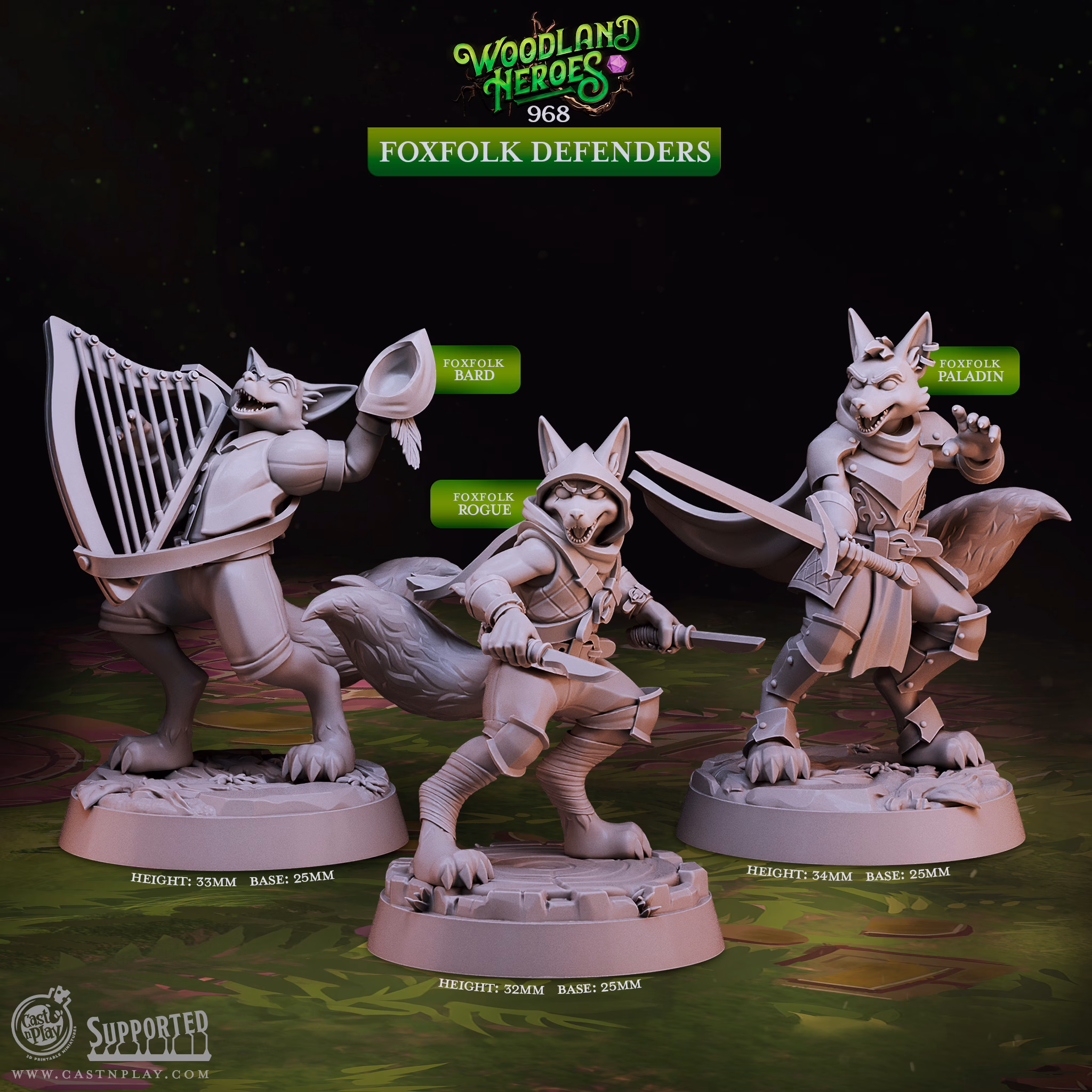Rootbound Aegis – The Woodland Heroes Collection - Image 2