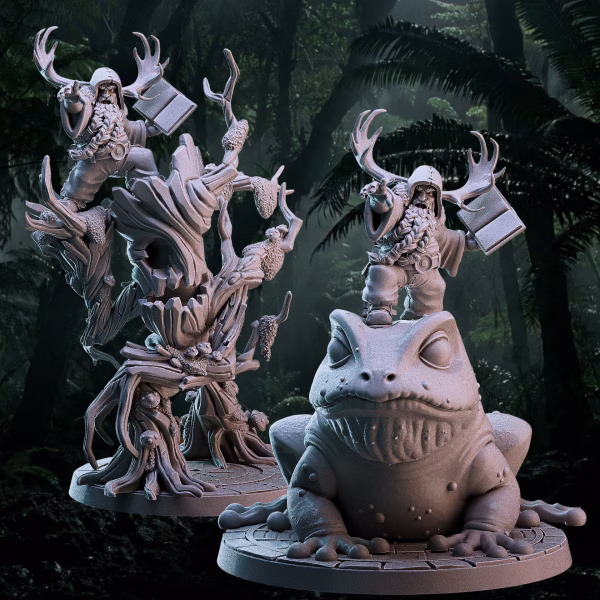 Torgrim, Rootseeker Druid– The Mire Monarch