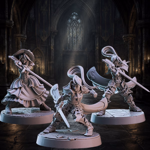 Lyssa, Bloodbound Duelist – The Sanguine Blade