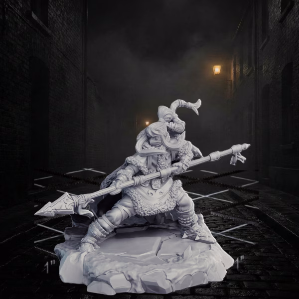 Kaelen the Frost-Bound, Tundra Scout — The Winter Spear