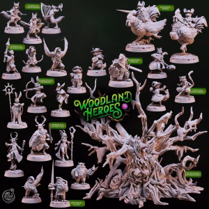 Rootbound Aegis – The Woodland Heroes Collection