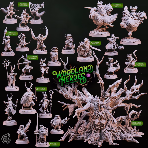 Rootbound Aegis – The Woodland Heroes Collection