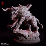 Asterion, Bull Effigy — The Gore-Bound Totem