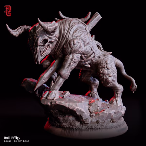 Asterion, Bull Effigy — The Gore-Bound Totem