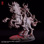 Lord Fengr, Ironsworn Ruler (Mounted) – The Obsidian Cavalier