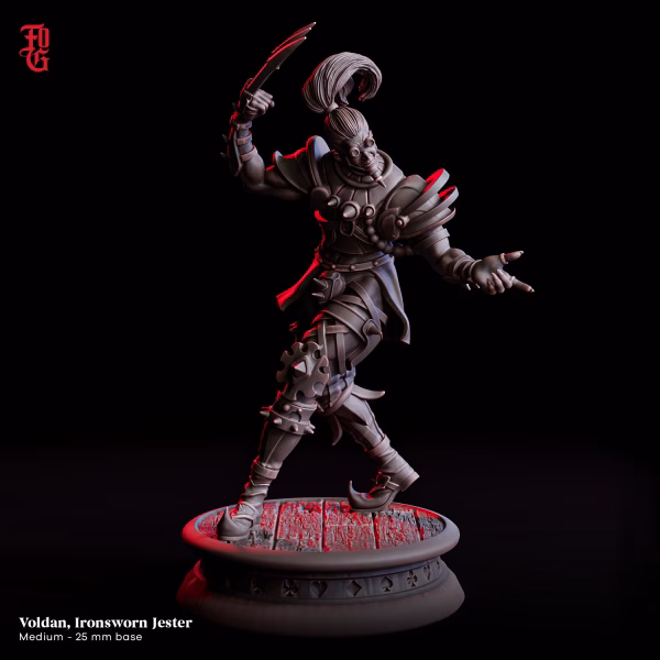 Voldan, Ironsworn Jester – The Abyssal Fool