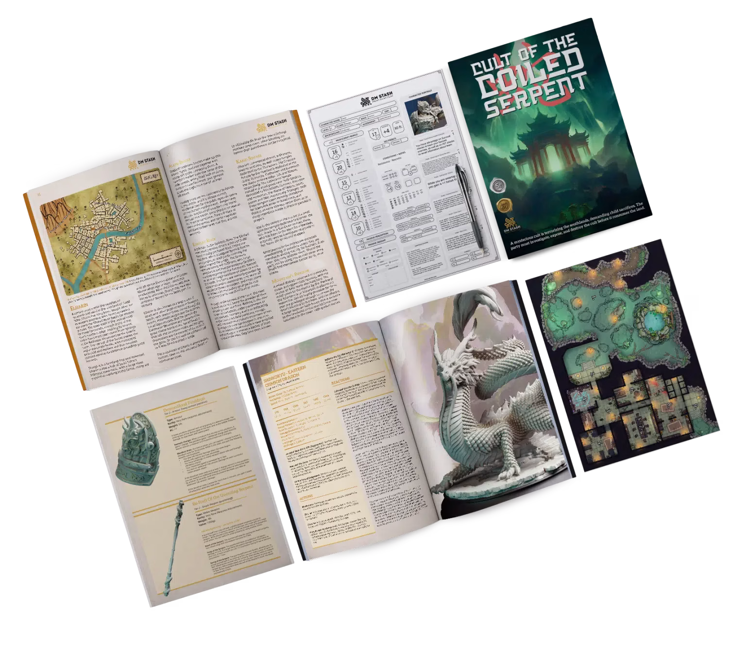 Cult of the Coiled Serpent – An Eastern Journey Complete Edition - Image 3