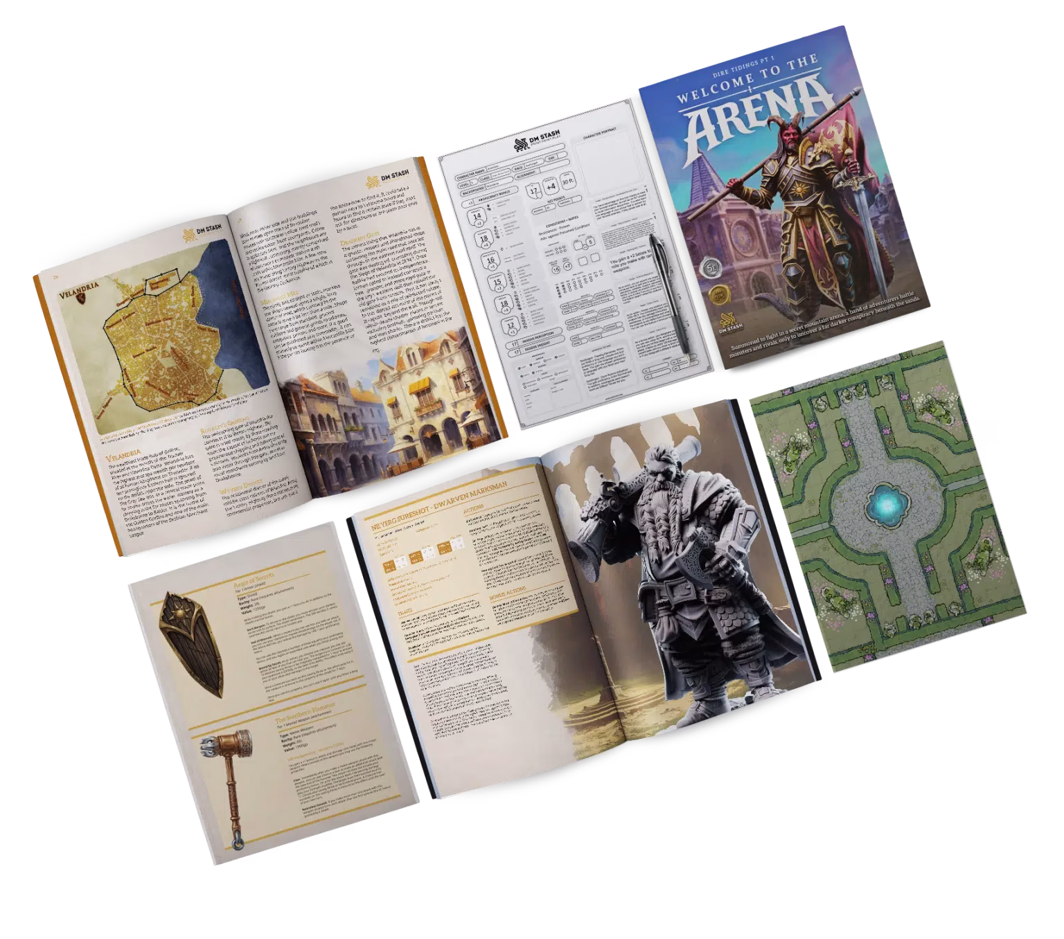 The Crucible of Belfrie – Welcome to the Arena Adventure Collection - Image 3