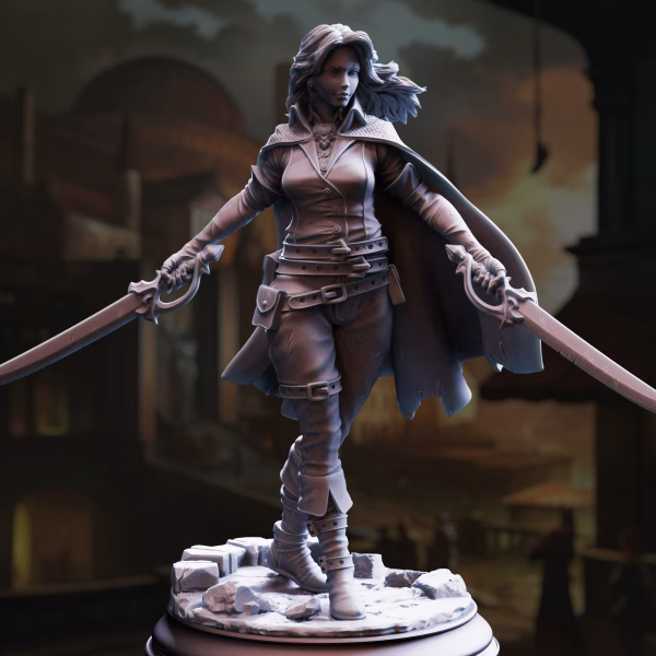Angela “Cat-Eyes” Hardvin — Rogue Duelist