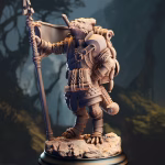 Archemen the Stouthearted – Silver Kobold Squire