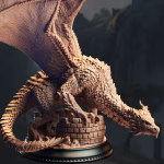Azmordion the Ever-Prideful – Adult Silver Dragon