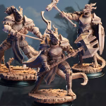 Azmordion’s Chosen – Silver Dragonkin Knights