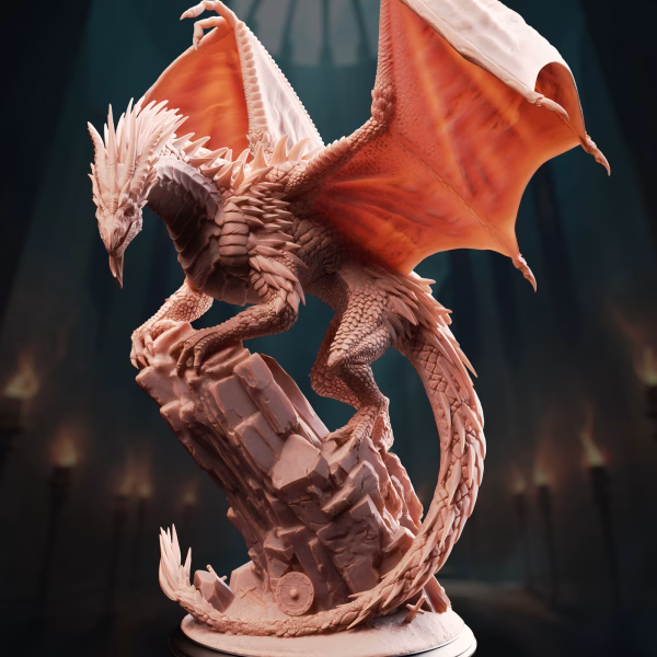 Gintharax, Skyborne Sovereign – The Silver Guardian