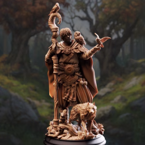Gwambari, Animal Friend Shaman – The Savannah Attuned