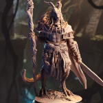 Horzin Ashen-Palm – Black Dragonkin Druid