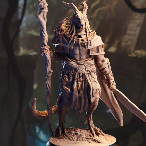 Horzin Ashen-Palm – Black Dragonkin Druid