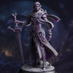 Ilnia Vasrith, Paladin of the Moon’s Sanctum – The Faltering Blade
