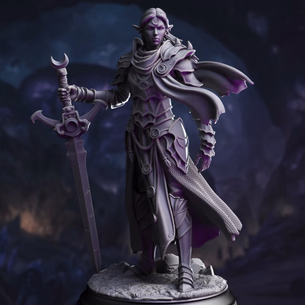 Ilnia Vasrith, Paladin of the Moon’s Sanctum – The Faltering Blade